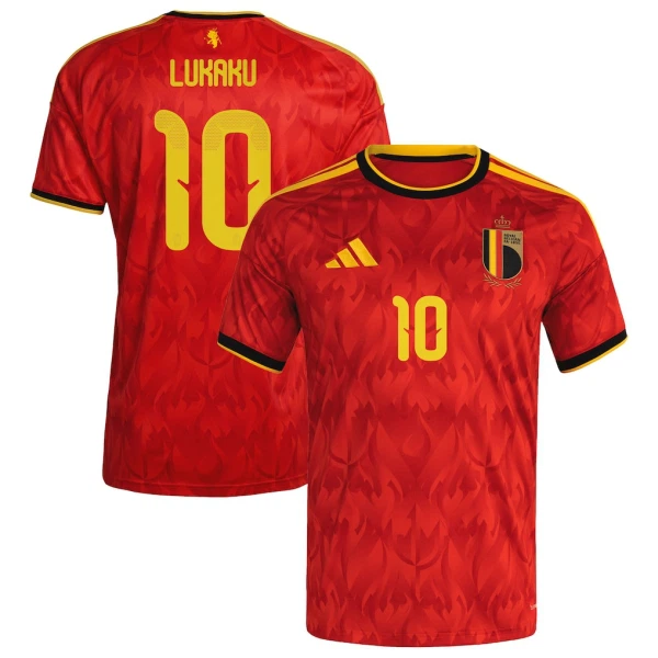 Belgia Romelu Lukaku 10 Virallinen Kotipelipaita Miehet MM-kisat 2026 Belgia Romelu Lukaku 10 Virallinen Kotipelipaita Miehet MM-kisat 2026