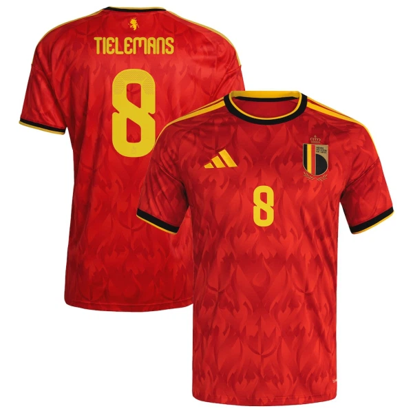 Belgia Tielemans 8 Virallinen Kotipelipaita Miehet MM-kisat 2026