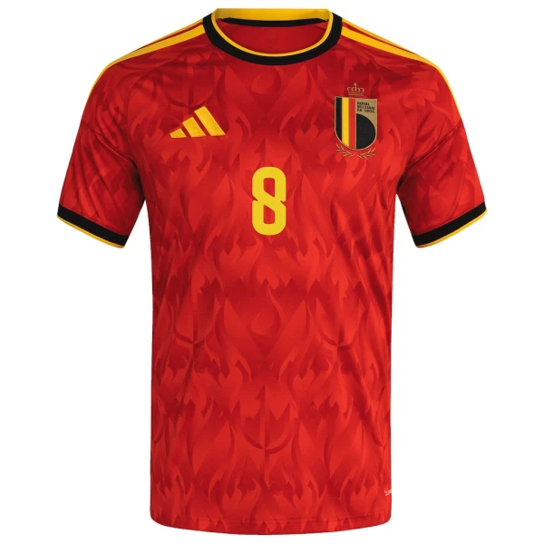 Belgia Tielemans 8 Virallinen Kotipelipaita Miehet MM-kisat 2026