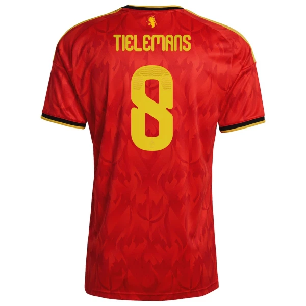 Belgia Tielemans 8 Virallinen Kotipelipaita Miehet MM-kisat 2026