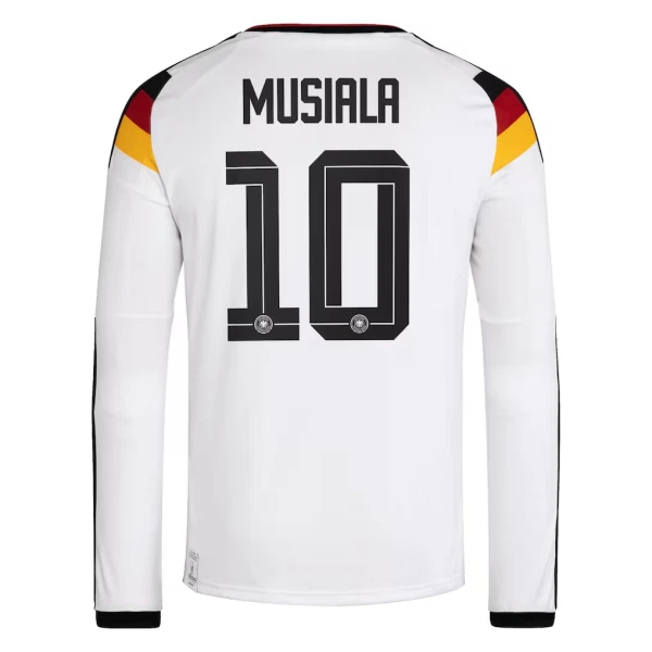 Saksa Jamal Musiala 10 Virallinen Kotipelipaita Miehet MM-kisat 2026 Pitkähihainen