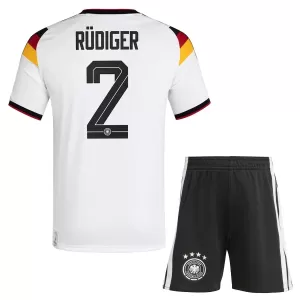 Saksa Rudiger 2 Virallinen Kotipelipaita Lapset MM-kisat 2026