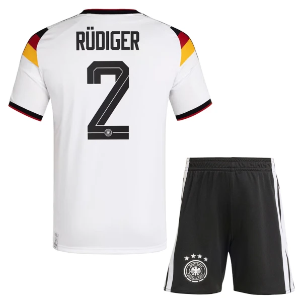 Saksa Rudiger 2 Virallinen Kotipelipaita Lapset MM-kisat 2026