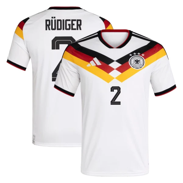 Saksa Rudiger 2 Virallinen Kotipelipaita Miehet MM-kisat 2026 Saksa Rudiger 2 Virallinen Kotipelipaita Miehet MM-kisat 2026