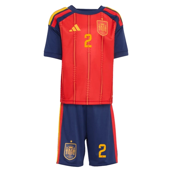 Espanja Carvajal 2 Virallinen Kotipelipaita Lapset MM-kisat 2026