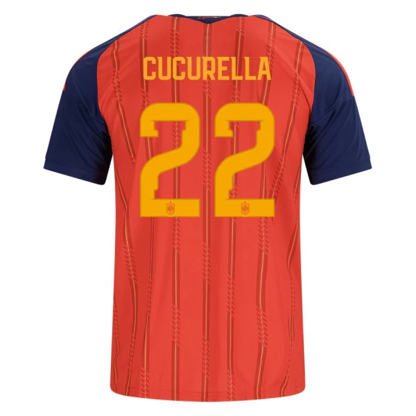 Espanja Cucurella 22 Virallinen Kotipelipaita Miehet MM-kisat 2026