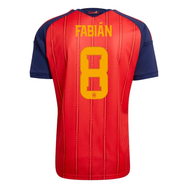 Espanja Fabian 8 Virallinen Kotipelipaita Miehet MM-kisat 2026
