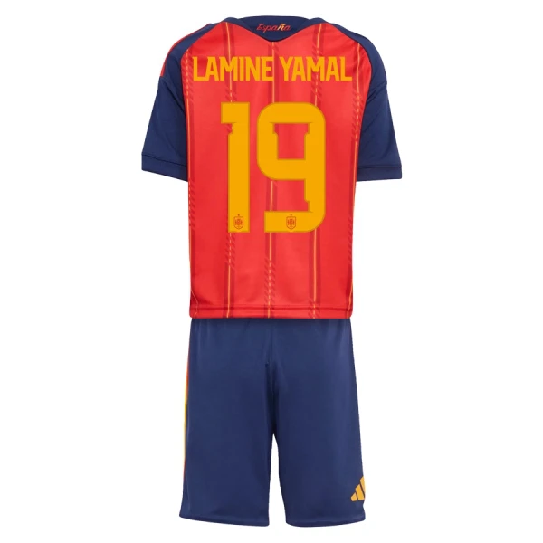 Espanja Lamine Yamal 19 Virallinen Kotipelipaita Lapset MM-kisat 2026 Espanja Lamine Yamal 19 Virallinen Kotipelipaita Lapset MM-kisat 2026