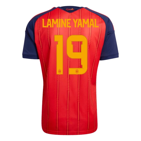 Espanja Lamine Yamal 19 Virallinen Kotipelipaita Miehet MM-kisat 2026 Espanja Lamine Yamal 19 Virallinen Kotipelipaita Miehet MM-kisat 2026