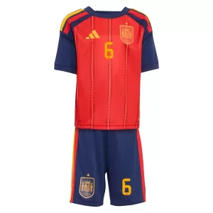 Espanja Merino 6 Virallinen Kotipelipaita Lapset MM-kisat 2026
