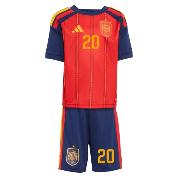 Espanja Pedri 20 Virallinen Kotipelipaita Lapset MM-kisat 2026