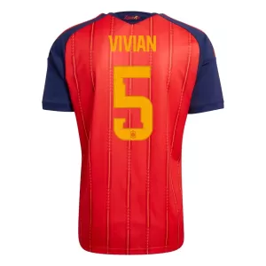 Espanja Vivian 5 Virallinen Kotipelipaita Miehet MM-kisat 2026