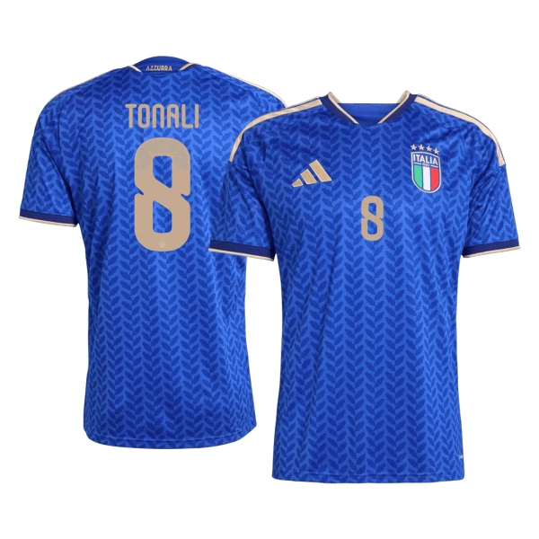Italia Tonali 8 Virallinen Kotipelipaita Miehet MM-kisat 2026
