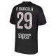 Paris Saint-Germain B. Barcola 29 Virallinen Neljäs Pelipaita Miehet Jordan 2025/26
