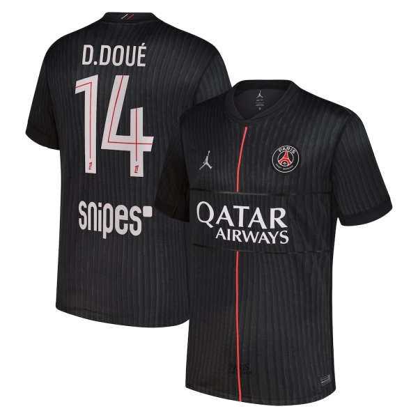 Paris Saint-Germain D. Doue 14 Virallinen Neljäs Pelipaita Miehet Jordan 2025/26
