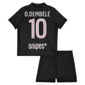 Paris Saint-Germain Ousmane Dembélé 10 Virallinen Neljäs Pelipaita Lapset Jordan 2025/26