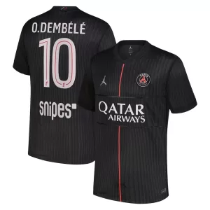 Paris Saint-Germain Ousmane Dembélé 10 Virallinen Neljäs Pelipaita Miehet Jordan 2025/26