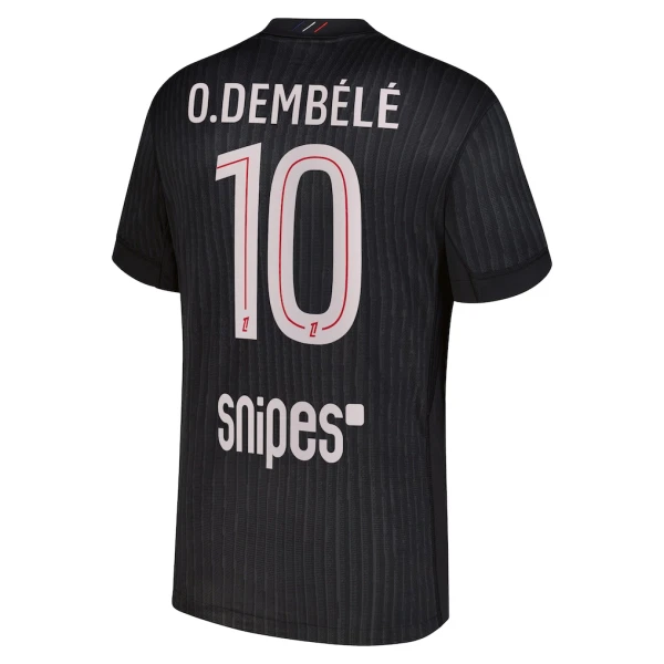 Paris Saint-Germain Ousmane Dembélé 10 Virallinen Neljäs Pelipaita Miehet Jordan 2025/26
