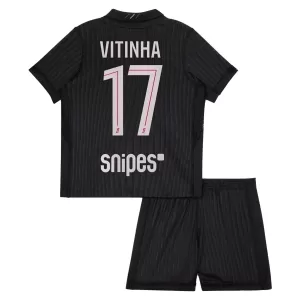 Paris Saint-Germain Vitinha 17 Virallinen Neljäs Pelipaita Lapset Jordan 2025/26