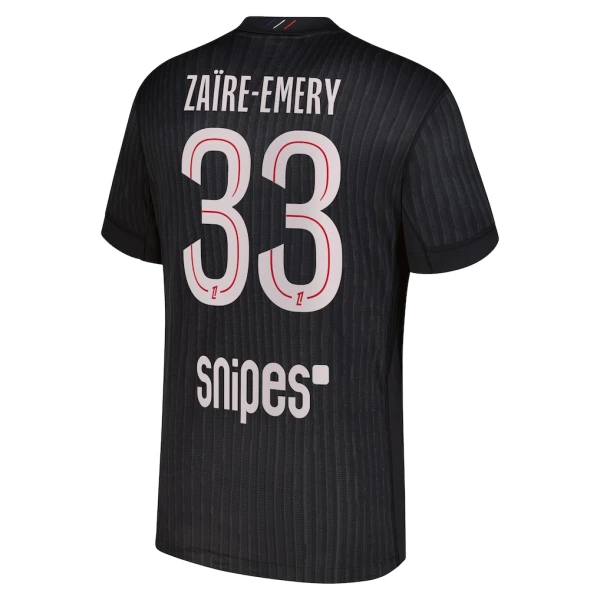 Paris Saint-Germain Zaire-Emery 33 Virallinen Neljäs Pelipaita Miehet Jordan 2025/26