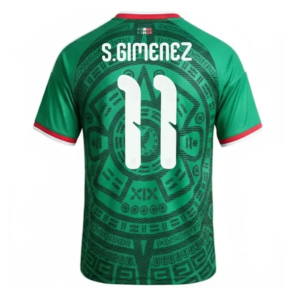 Meksiko S.Gimenez 11 Virallinen Kotipelipaita Miehet MM-kisat 2026