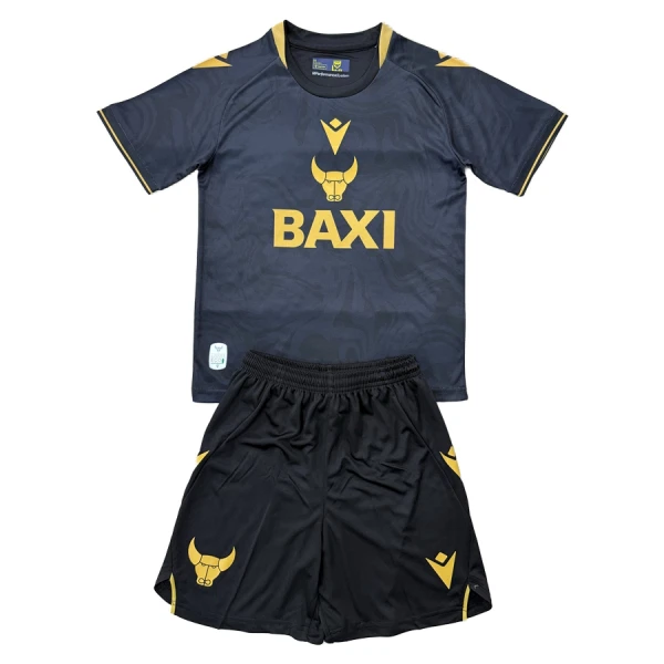 Oxford United Virallinen Vieraspelipaita Lapset 2025/26