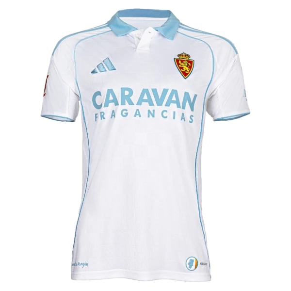 Real Zaragoza Virallinen Kotipelipaita Miehet 2025/26 Real Zaragoza Virallinen Kotipelipaita Miehet 2025/26