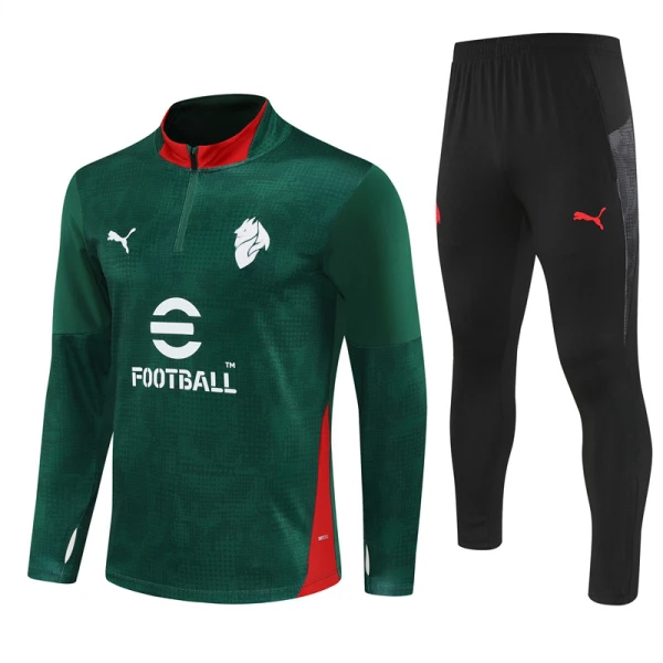 AC Milan Harjoittelupusero puvut Miehet 2025/26 Vihreä