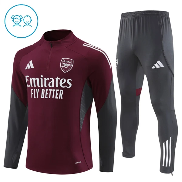 Arsenal Harjoittelupusero puvut Lapset 2025/26 Punainen