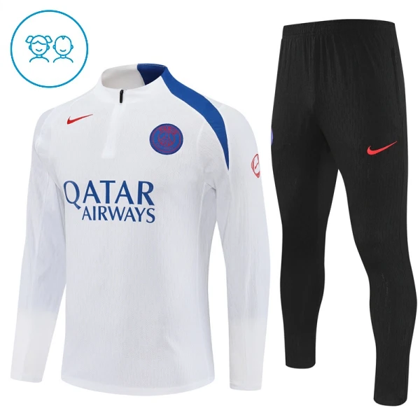 Paris Saint-Germain Harjoittelupusero puvut Lapset 2025/26 Valkoinen