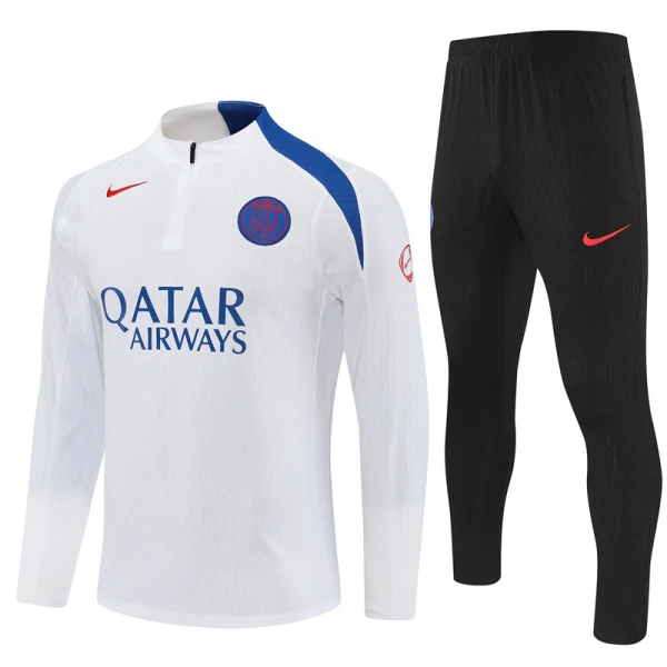 Paris Saint-Germain Harjoittelupusero puvut Miehet 2025/26 Valkoinen Paris Saint-Germain Harjoittelupusero puvut Miehet 2025/26 Valkoinen