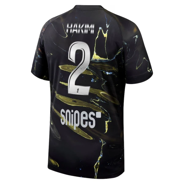 Paris Saint-Germain Achraf Hakimi 2 Night Virallinen Paita Miehet 2025/26