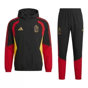 Belgia Treenitakkihupparit Miehet 2026/27 Musta