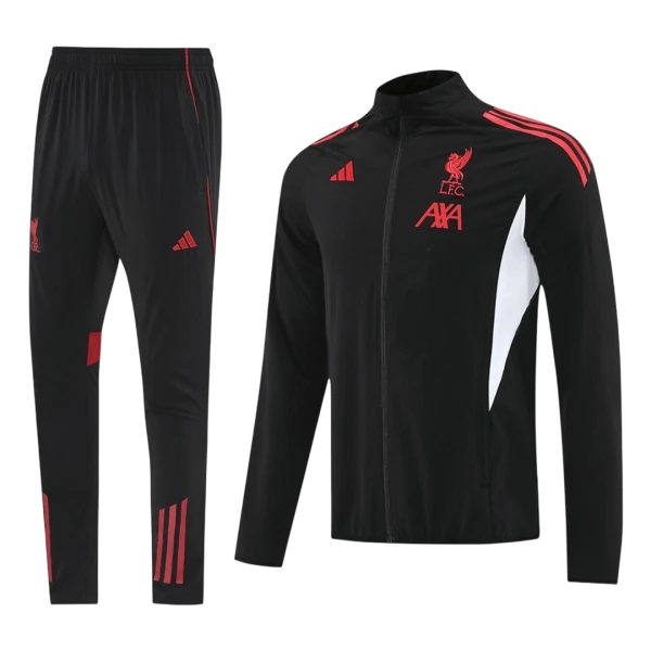 Liverpool Harjoittelutakkipuvut Miehet 2025/26 Musta Liverpool Harjoittelutakkipuvut Miehet 2025/26 Musta