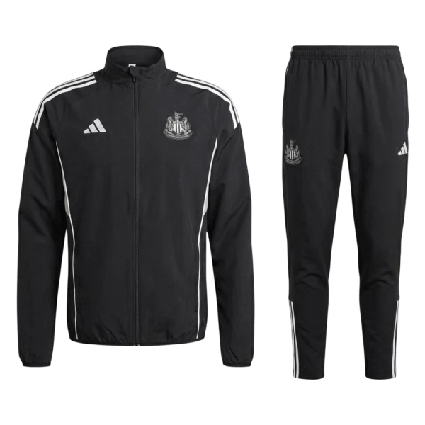 Newcastle United Harjoittelutakkipuvut Miehet 2025/26 Musta Newcastle United Harjoittelutakkipuvut Miehet 2025/26 Musta