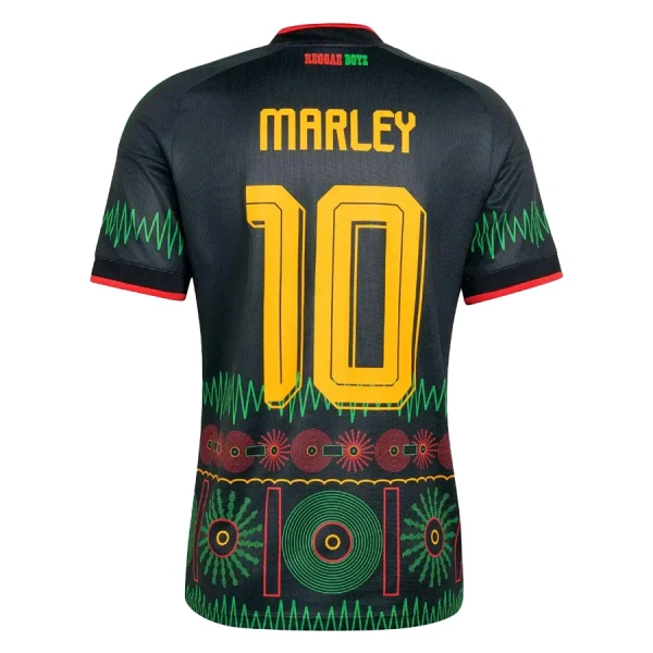 Jamaika Bob Marley 10 Virallinen Vieraspelipaita Miehet MM-kisat 2026 Jamaika Bob Marley 10 Virallinen Vieraspelipaita Miehet MM-kisat 2026