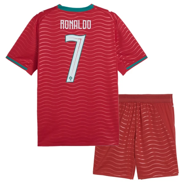 Portugali Cristiano Ronaldo 7 Virallinen Kotipelipaita Lapset MM-kisat 2026