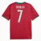 Portugali Cristiano Ronaldo 7 Virallinen Kotipelipaita Miehet MM-kisat 2026