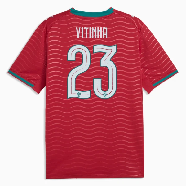 Portugali Vitinha 23 Virallinen Kotipelipaita Miehet MM-kisat 2026