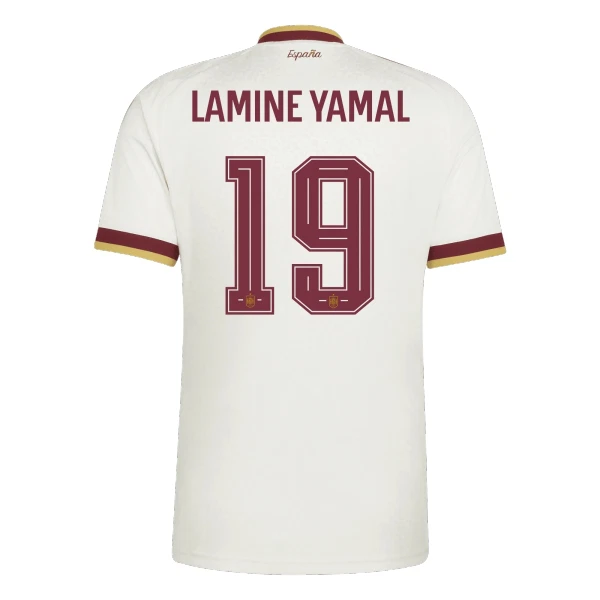 Espanja Lamine Yamal 19 Virallinen Vieraspelipaita Miehet MM-kisat 2026 Espanja Lamine Yamal 19 Virallinen Vieraspelipaita Miehet MM-kisat 2026