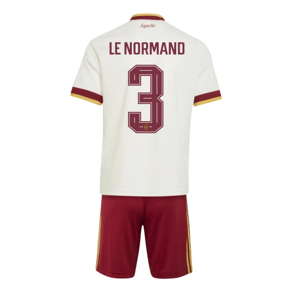 Espanja Le Normand 3 Virallinen Vieraspelipaita Lapset MM-kisat 2026