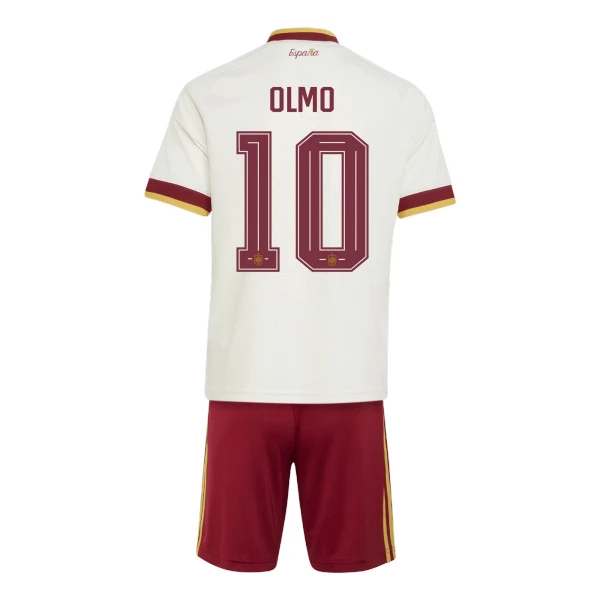 Espanja Olmo 10 Virallinen Vieraspelipaita Lapset MM-kisat 2026