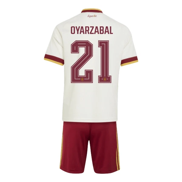 Espanja Oyarzabal 21 Virallinen Vieraspelipaita Lapset MM-kisat 2026