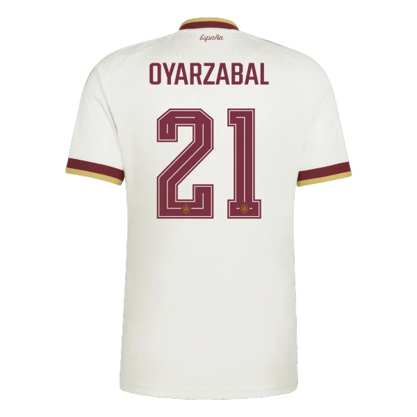 Espanja Oyarzabal 21 Virallinen Vieraspelipaita Miehet MM-kisat 2026