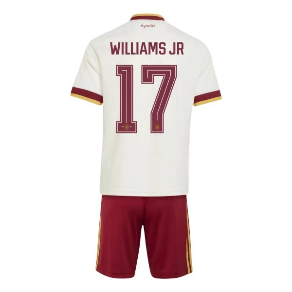 Espanja Williams JR 17 Virallinen Vieraspelipaita Lapset MM-kisat 2026