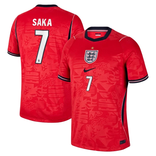 Englanti Bukayo Saka 7 Virallinen Vieraspelipaita Miehet MM-kisat 2026