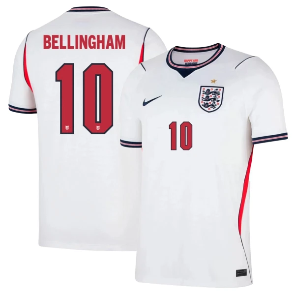 Englanti Jude Bellingham 10 Virallinen Kotipelipaita Miehet MM-kisat 2026 Englanti Jude Bellingham 10 Virallinen Kotipelipaita Miehet MM-kisat 2026