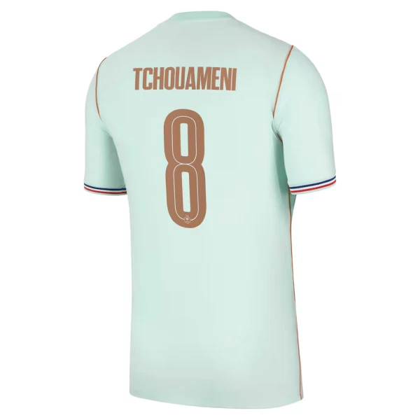 Ranska Aurélien Tchouaméni 8 Virallinen Vieraspelipaita Miehet MM-kisat 2026