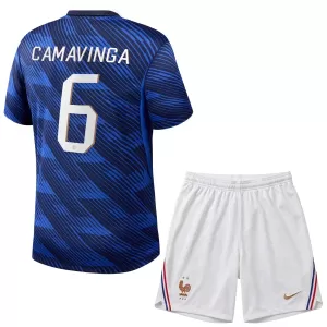 Ranska Eduardo Camavinga 6 Virallinen Kotipelipaita Lapset MM-kisat 2026