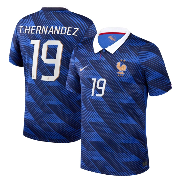 Ranska Theo Hernández Hernandez 19 Virallinen Kotipelipaita Miehet MM-kisat 2026 Ranska Theo Hernández Hernandez 19 Virallinen Kotipelipaita Miehet MM-kisat 2026